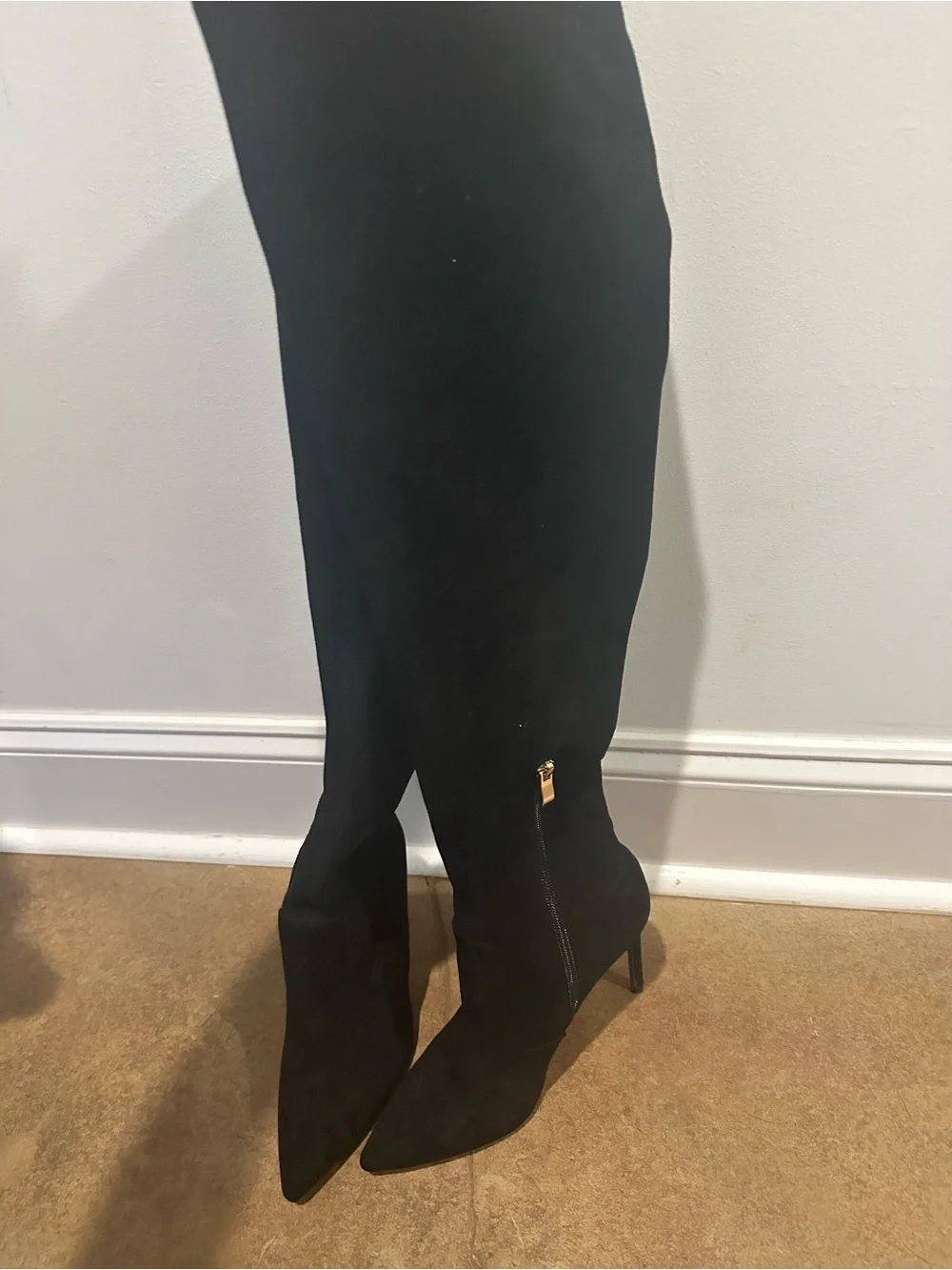 Women's Black Over-the-Knee Stiletto Boost 7